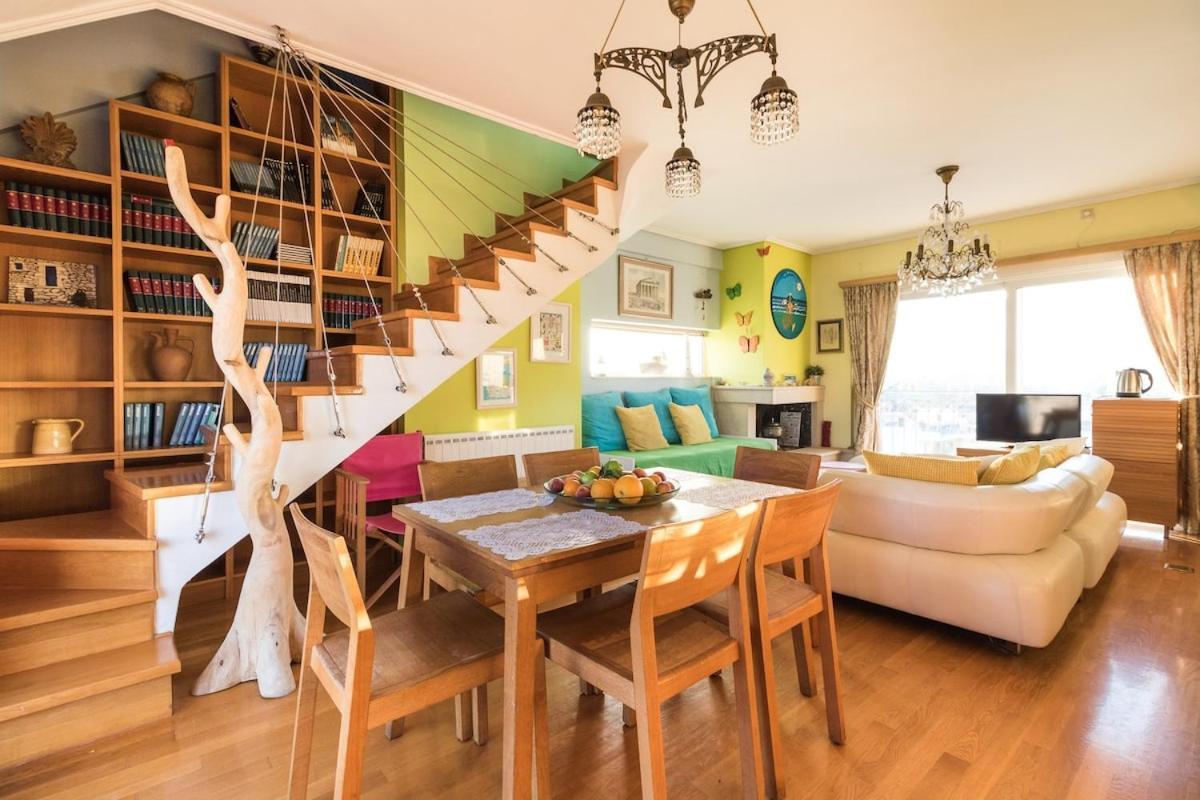 A Luxury Maisonette With Sea View Pireo Esterno foto